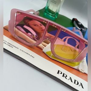 😎Cute Pink Sunglasses